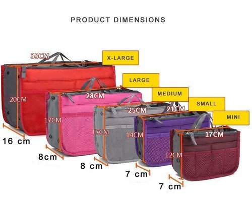 Women removable handbag - removable, 5