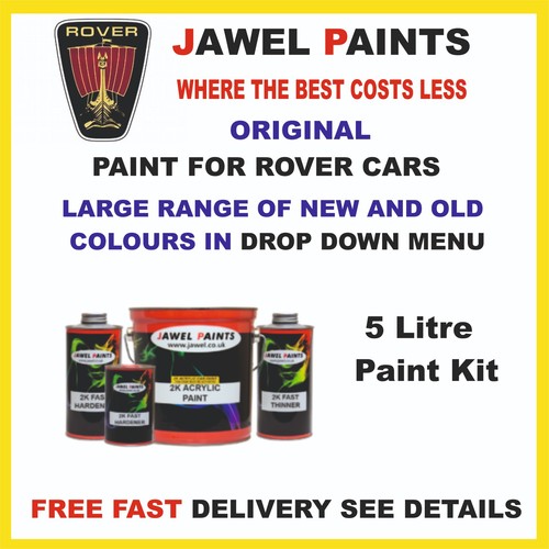 Car paint rover - colours,