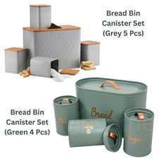 Kitchen Bread Bin Set & Tea