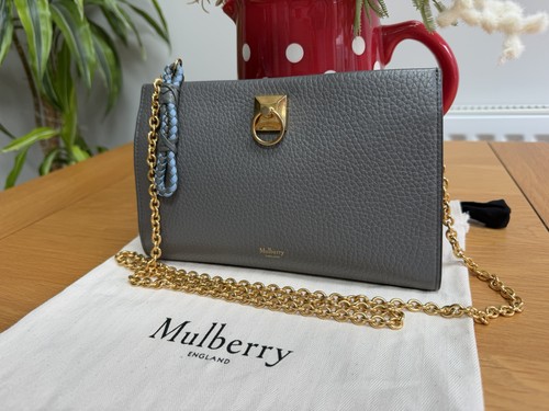 Mulberry iris grey heavy grain - mulberry,