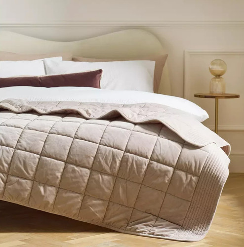Habitat double velvet quilted - habitat,