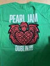 Pearl Jam Official T Shirt Marlay Park Dublin Ireland 22 June 24 Size L Unworn