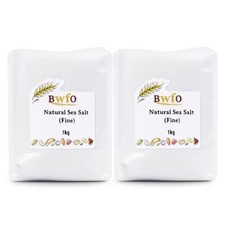 Natural Sea Salt (Fine) 2kg | BWFO | Free UK Mainland P&P