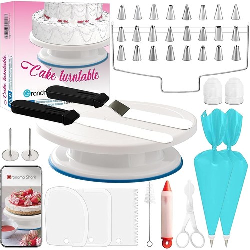 Inch cake turntable with 39 - cake,