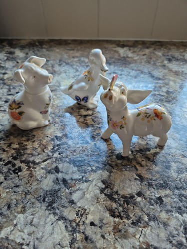 Set aynsley ornaments - set, 3