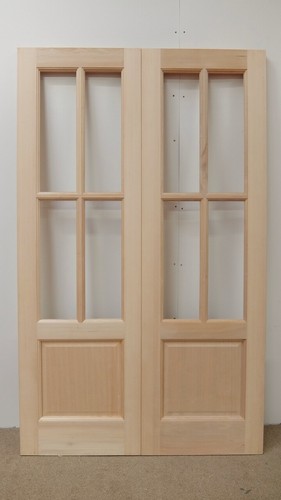 French door pair external - door,