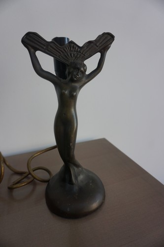 Art deco solid bronze - art,