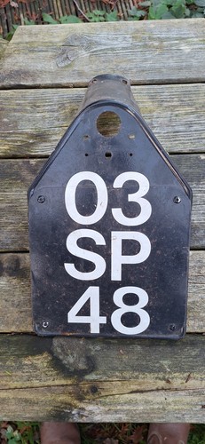 Cev rear tailight numberplate - cev, tailight/numberplate
