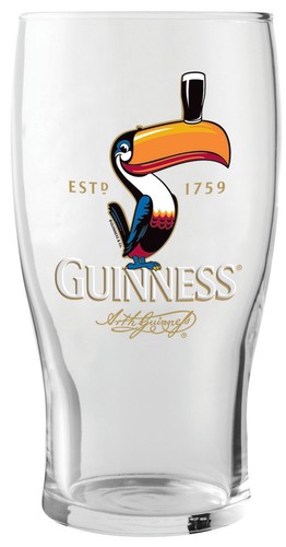 Guinness official toucan - toucan, pint