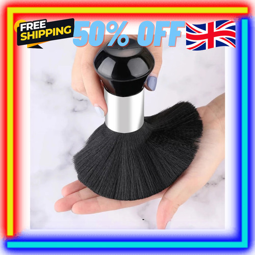 Hairdressing soft brush black - hairdressing,