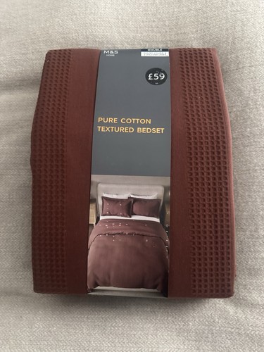 Pure cotton textured - m&s,