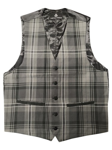 Mens grey granite tartan - mens,