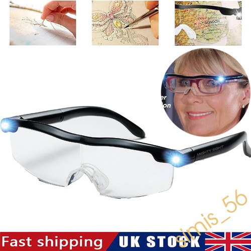 160 magnifying glasses with - 160%,
