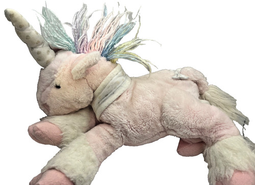 Chad valley pink rainbow plush - chad,