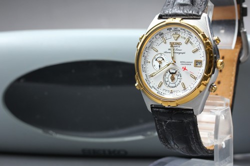 Mint case seiko world - w/, case]