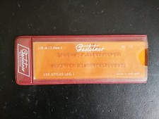 Vintage GESTETNER Stencil #110 Letters & Numbers 3mm