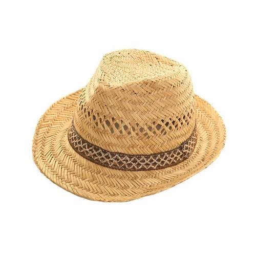 Mens ladies straw trilby - /,