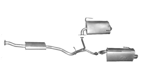 Centre and rear mufflers - and,