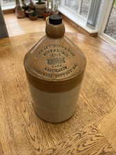 antique stoneware flagon