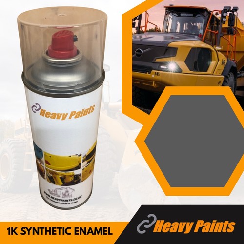 Volvo digger grey paint - grey, high