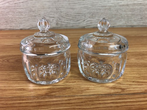 Vintage pressed glass bonbon - vintage,
