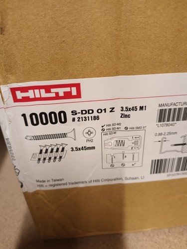 Hilti self drilling - hilti, drywall