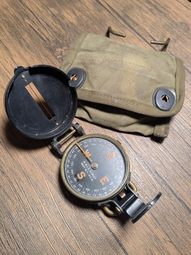 Army ww2 lensatic marching - army,