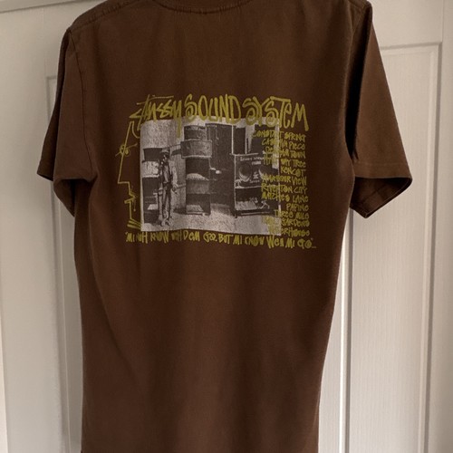 Stüssy brown sound system - stüssy,