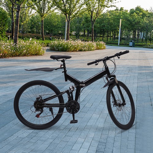 Folding mountain bike - in,