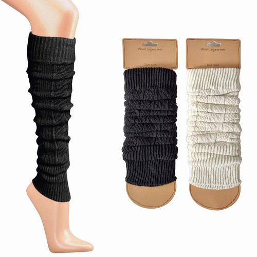 Women wool leg warmer thermal - warmer,