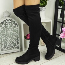 Womens Thigh High Boots Ladies