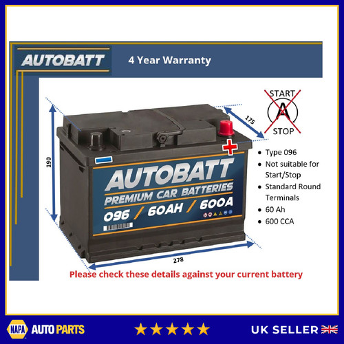 Battery fits ford fiesta - fits,