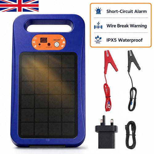 Solar electric fence energiser - fence,