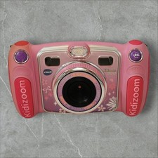 VTech Kidizoom Duo 5.0 Digital Camera – Pink – Powers On, Read Description 