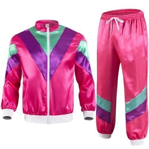 80s 90s men shell suit - men's,