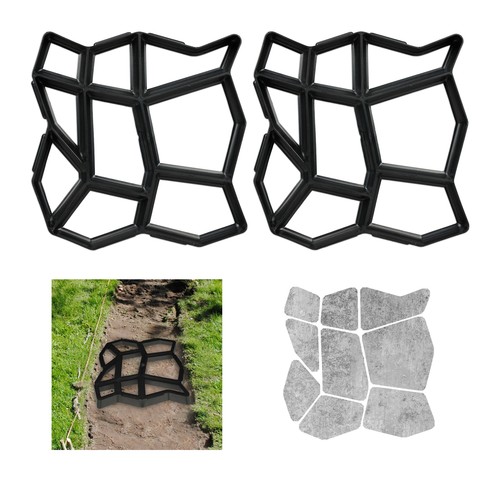 Concrete mould paving stone - paving,