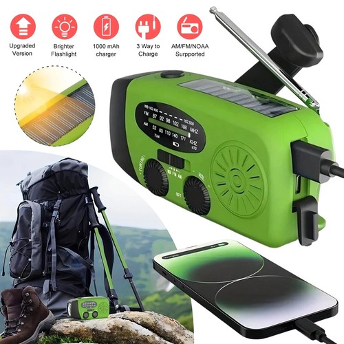Emergency wind solar - up, hand