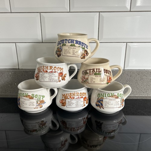 Set soup mug ceramic - of,