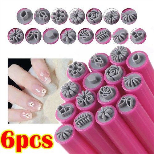 6pcs diy nail art - 6pcs,