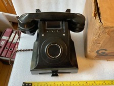 TELEPHONE UNUSUAL OLD GPO BAKELITE UNUSED STILL IN ORIGINAL BOX RARE VINTAGE