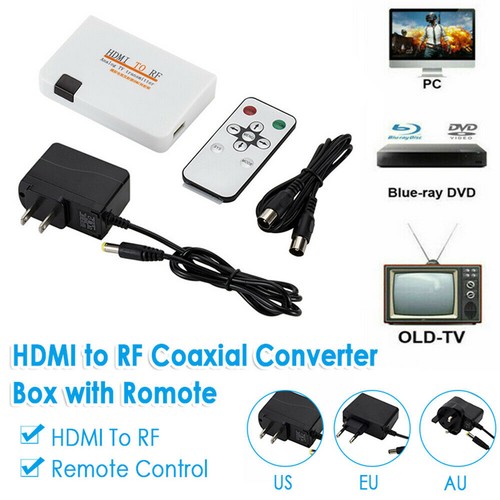 Hdmi coaxial converter - rf,