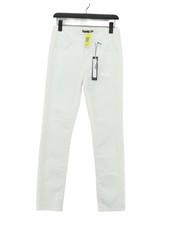 Gardeur Women's Jeans UK 6 White 100% Other Straight