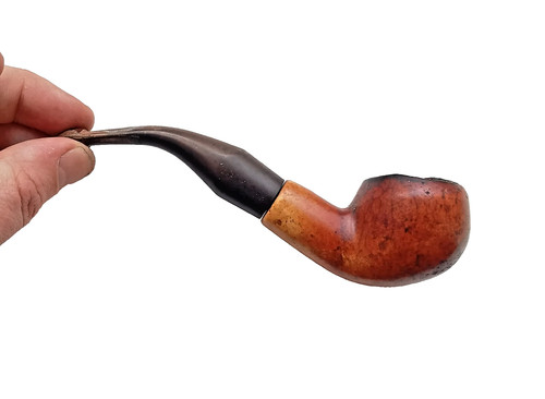 Vintage curved meerschaum - curved,
