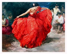  QUALITY PRINT THE RED SKIRT