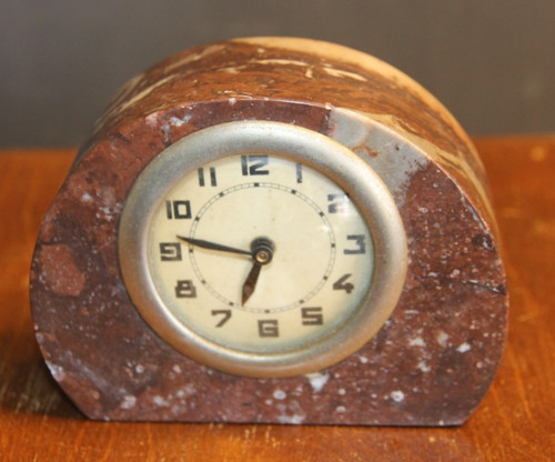 Antique french mantel clock - antique,