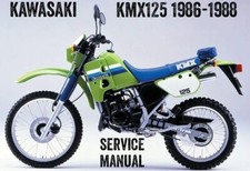 1986-1988 Kawasaki KMX125 KMX 125 Workshop Repair Service Manual PDF File