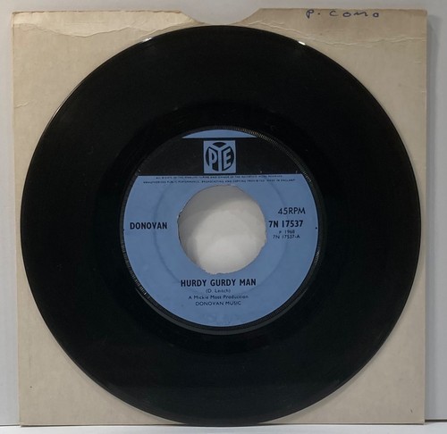 Donovan hurdy gurdy - donovan, man