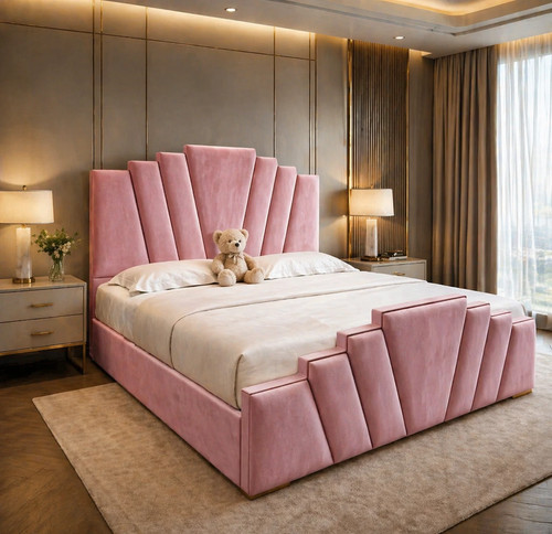 Crown ottoman bed frame gas - ottoman,