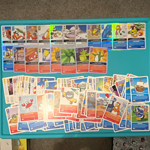 Topps club penguin - penguin, card-jitsu
