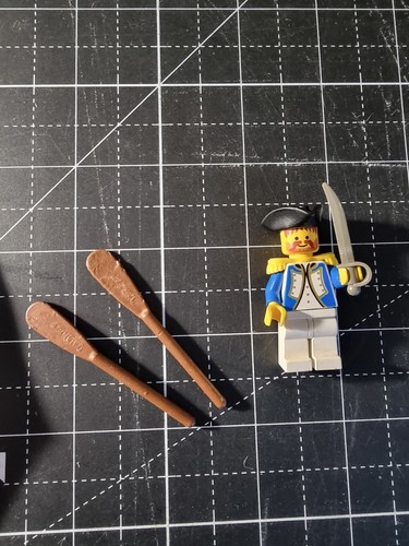 Vintage lego pirate with oars - lego,